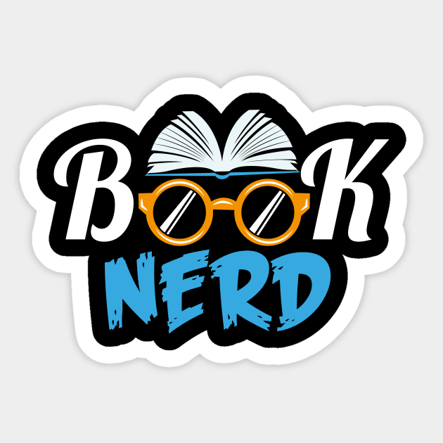 Book Nerd Book lover Sticker by dennex85